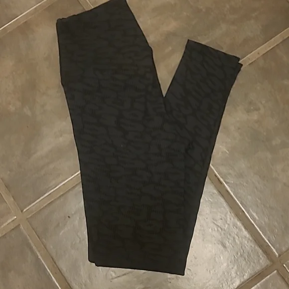 Carbon38 2 Pairs Leggings small ribbed black And Blue - Picture 2 of 13